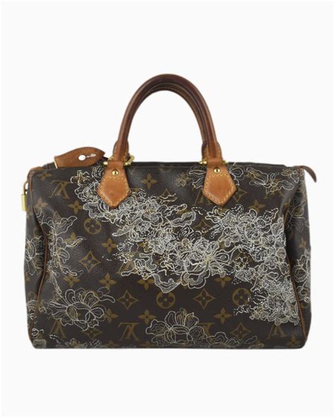 louis vuitton speedy 30 dentelle